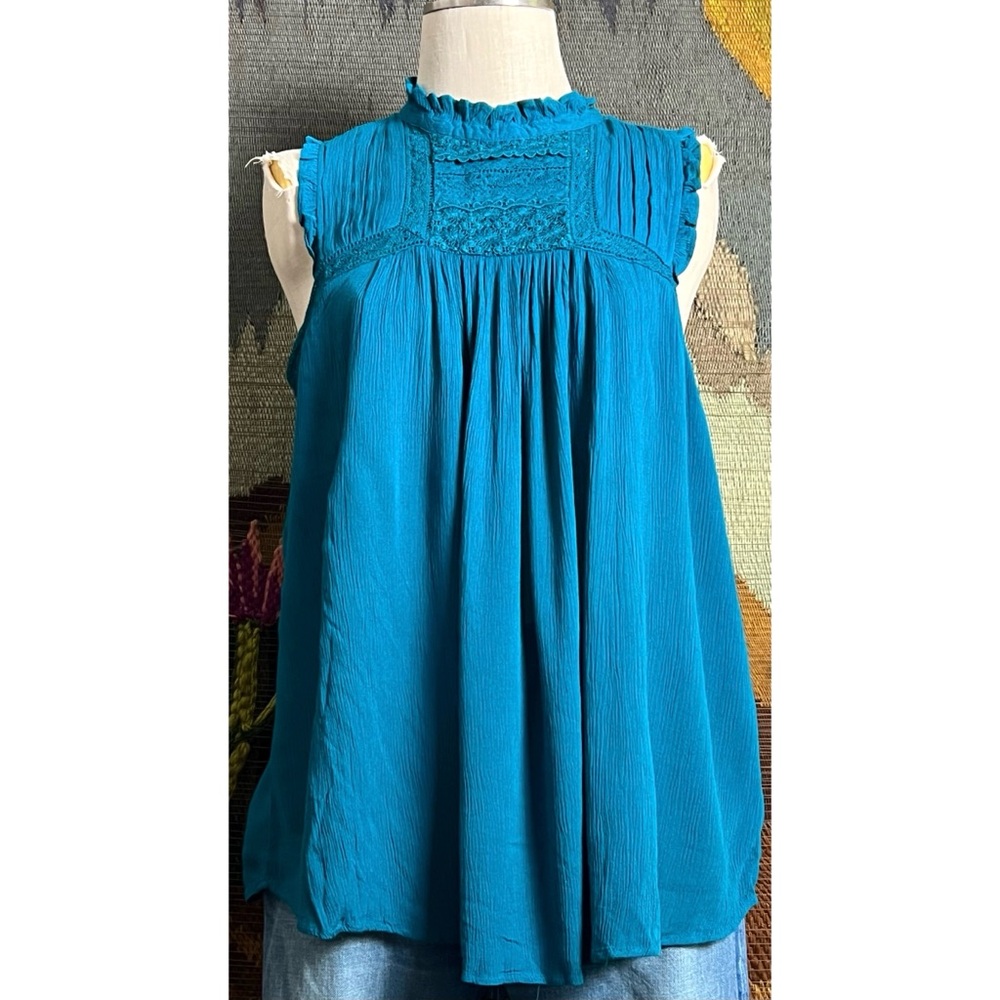 Anthropologie Lace Tunic Top 12